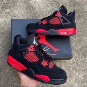 Jordan 4s Red thunders